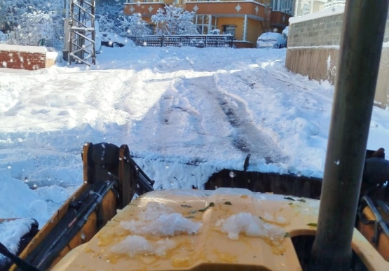 Kdz. Ereğli Belediyesi’nin Karla Mücadele Mesaisi Sürüyor