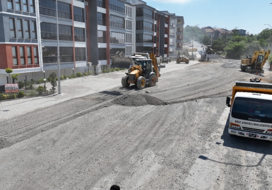 Kdz. Ereğli Asfaltlanıyor