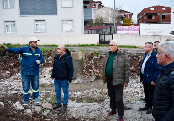 Belediye Koordinasyonunda Dsi Ekipleri Çalışıyor