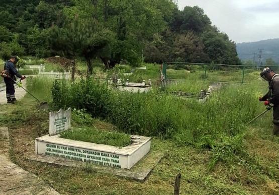 Kdz. Ereğli’de Mezarlıklar Bayrama Hazırlanıyor