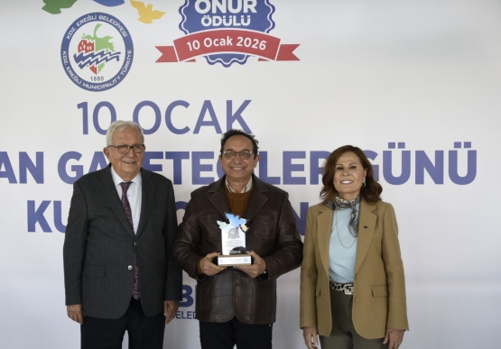 Başkan Posbıyık, 36 Gazeteciye Basın Onur Ödülü Verdi