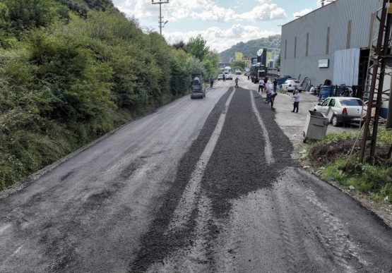 Kdz. Ereğli’de 32 Bin Ton Sıcak Asfalt Yollarla Buluştu