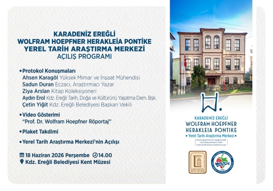 Kdz.Ereğli Belediyesi’nden Yerel Tarih Araştırma Merkezi