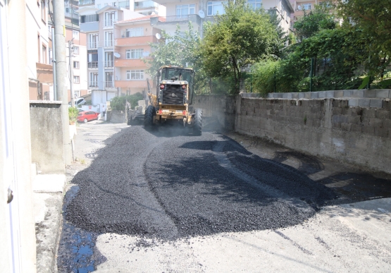 Kdz. Ereğli’de Asfalt Çalışmaları  Devam Ediyor