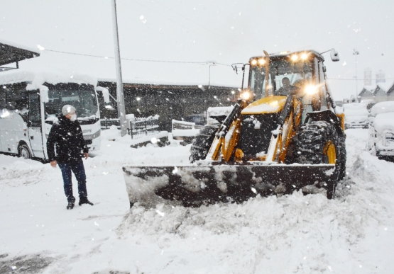 Kdz. Ereğli Belediyesi, Kar Yağışına Karşı Teyakkuzda