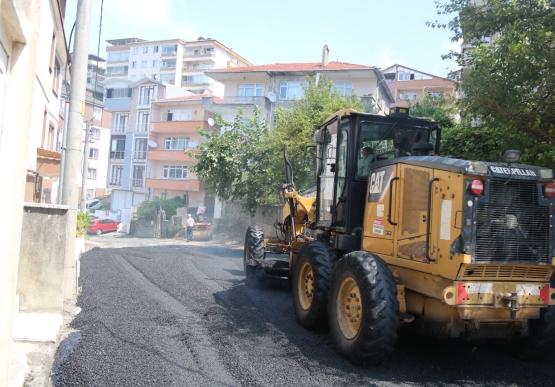 Kdz. Ereğli’de Asfalt Çalışmaları  Devam Ediyor