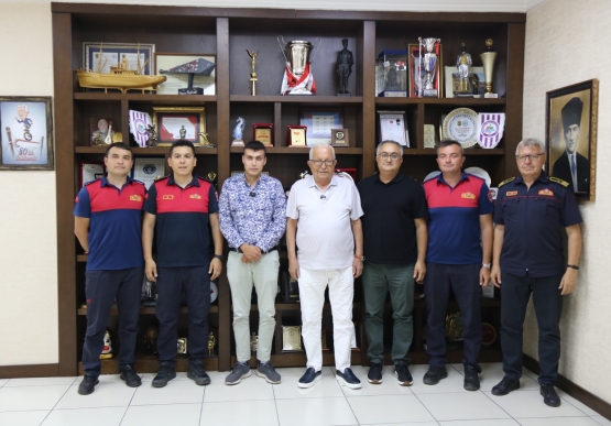 Depremzede Yiğit, Başkan Posbıyık’a Teşekküre Geldi