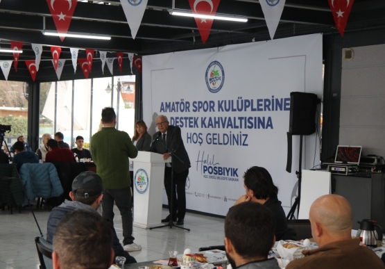Başkan Posbıyık, Amatör Spor Kulüplerine Destek Verdi
