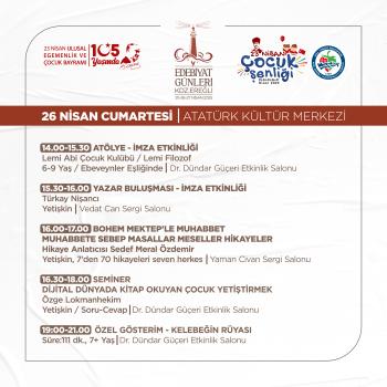 ATÖLYE-İMZA ETKİNLİĞİ